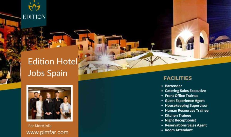Edition Hotel Jobs Spain