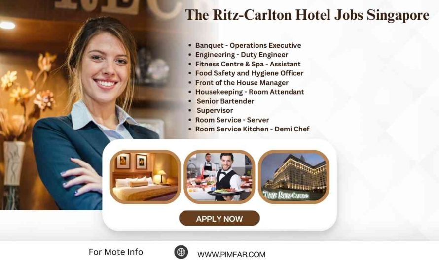 The Ritz-Carlton Hotel Jobs Singapore