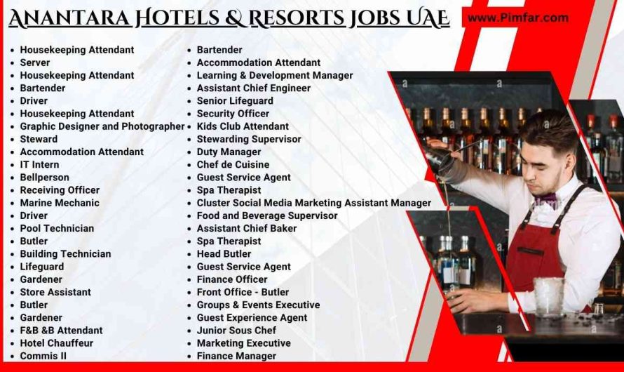 Anantara Hotels & Resorts Jobs UAE