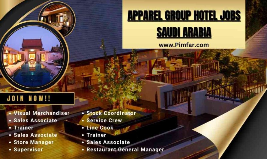 Apparel Group Hotel Jobs Saudi Arabia