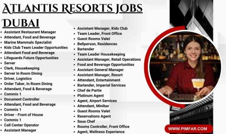 Atlantis Hotel & Resorts Jobs Dubai