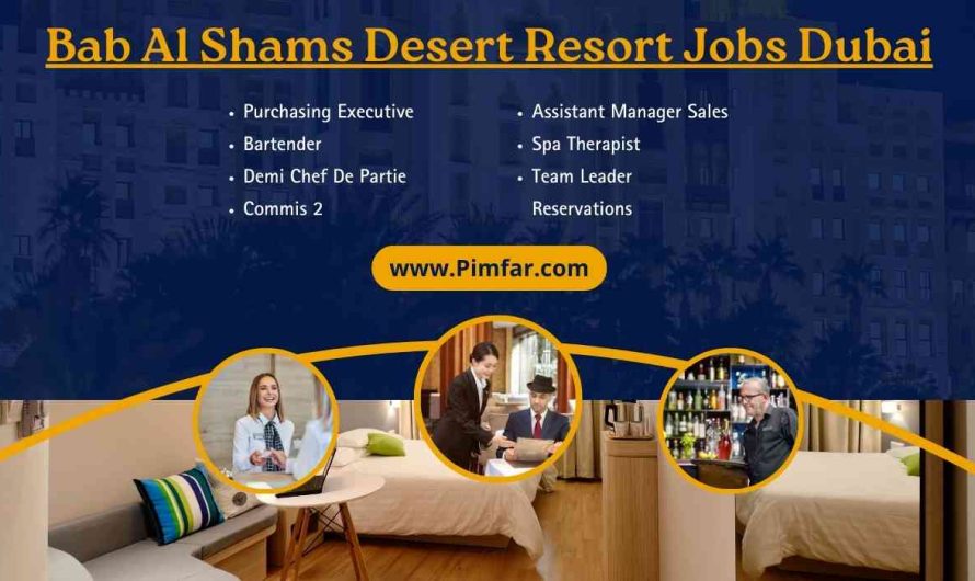 Bab Al Shams Desert Resort Jobs Dubai
