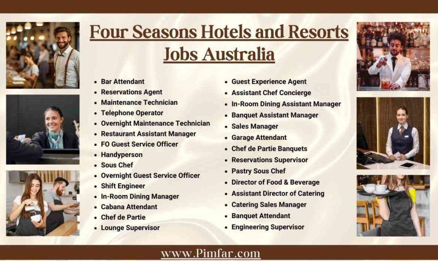 Four Seasons Hotels and Resorts Jobs Australia