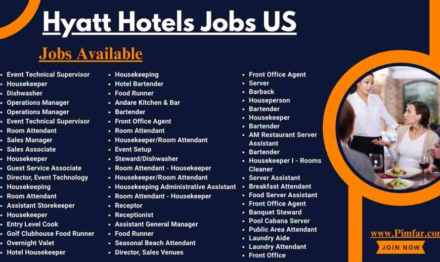 Hyatt Hotel Jobs US