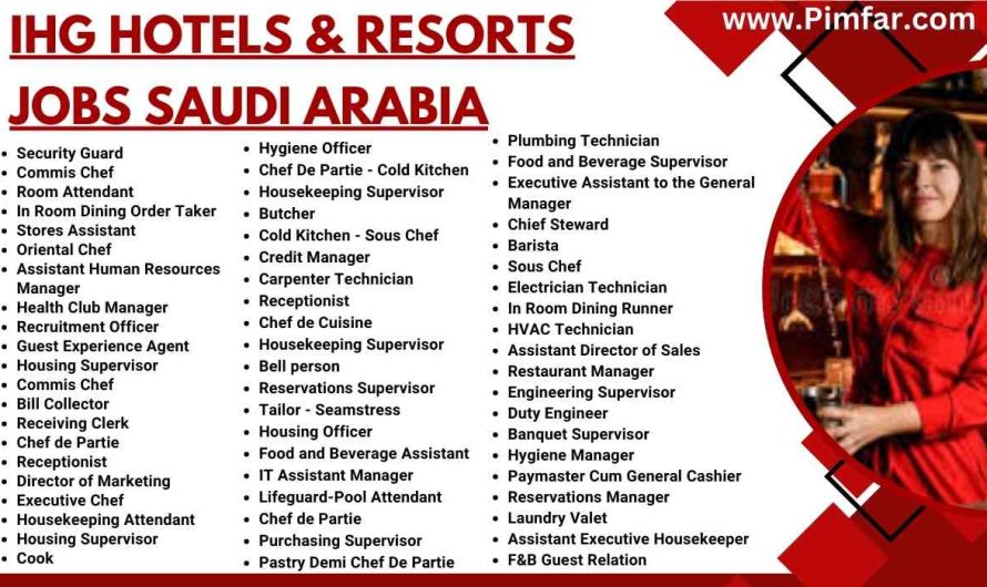 IHG Hotels & Resorts Jobs Saudi Arabia