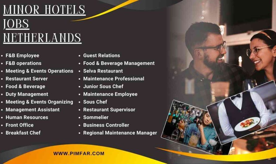 Minor Hotels Jobs Netherlands