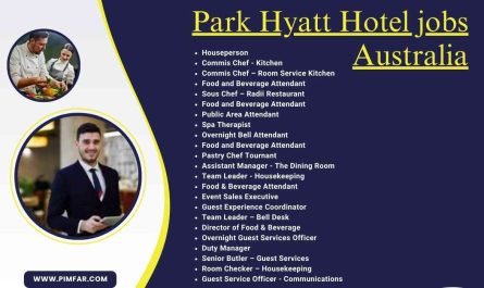 Park Hyatt Hotel Jobs Australia