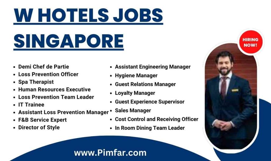 W Hotels Jobs Singapore