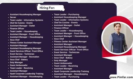 Hyatt Regency Hotel Jobs Malaysia