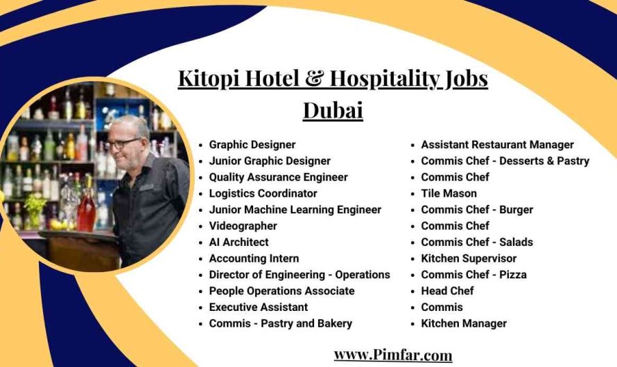 Kitopi Hotel & Hospitality Jobs Dubai