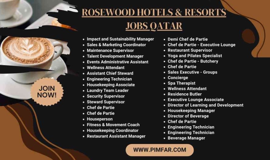 Rosewood Hotel & Resorts Jobs Qatar