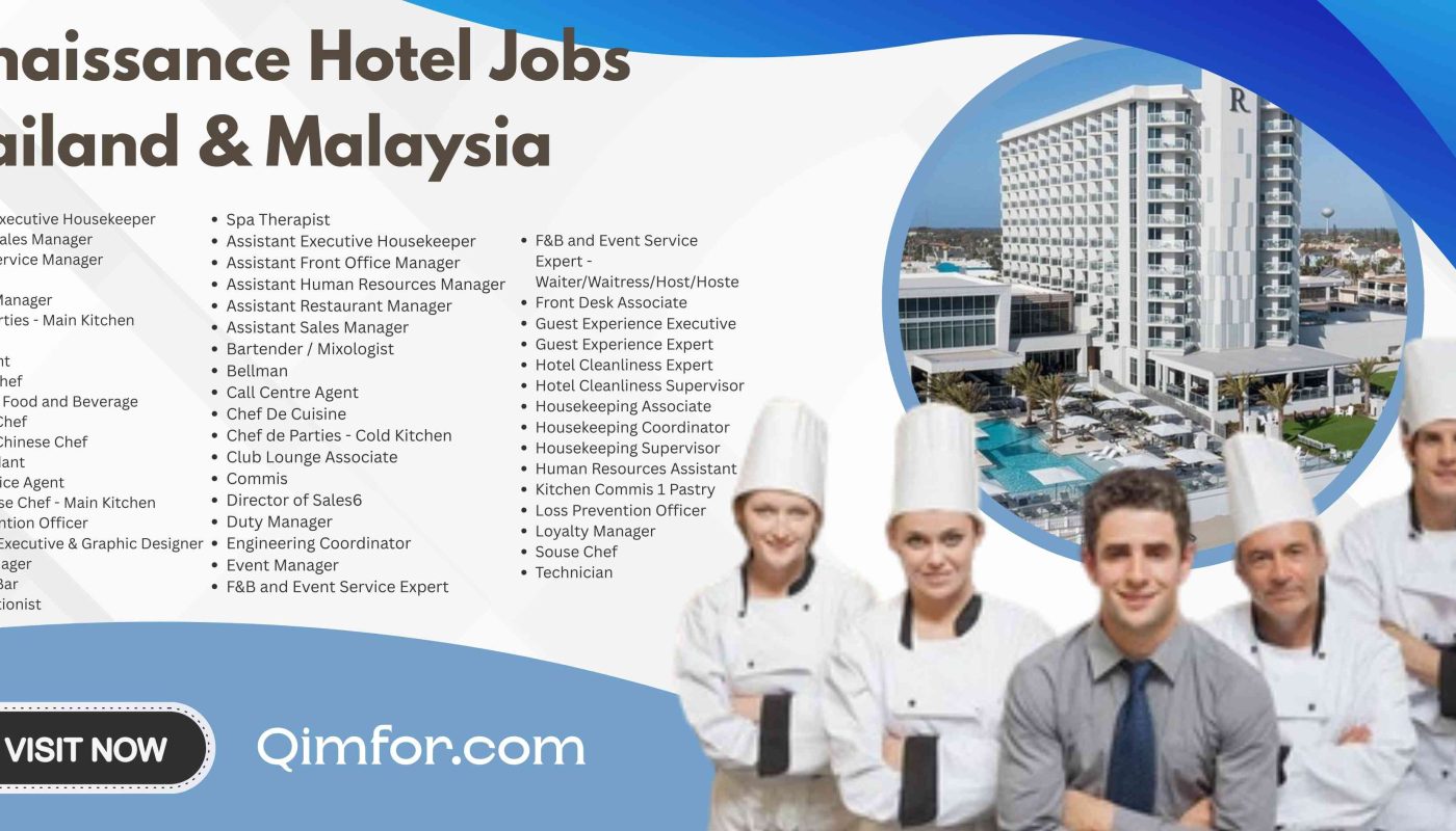 Renaissance Hotel Jobs Thailand & Malaysia
