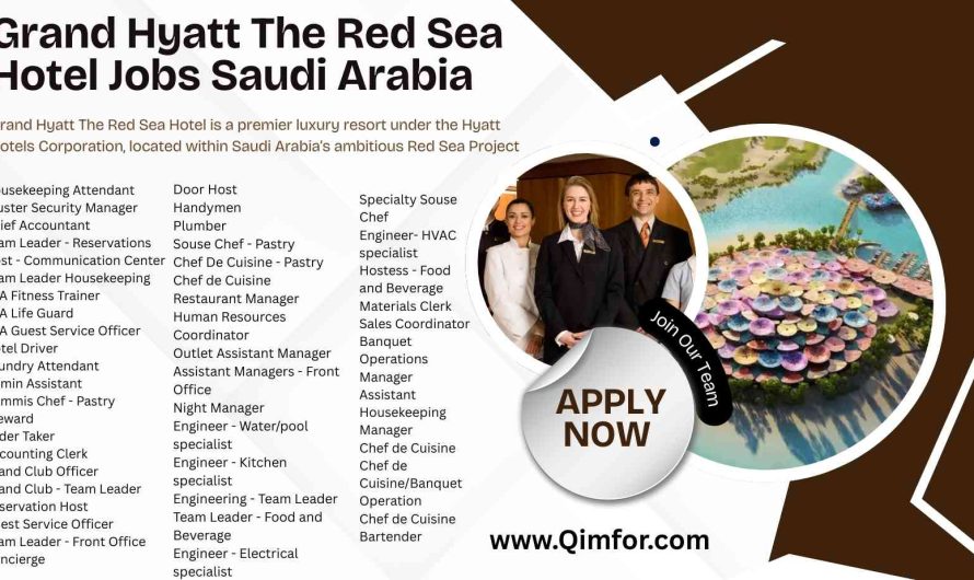 Grand Hyatt The Red Sea Hotel Jobs Saudi Arabia