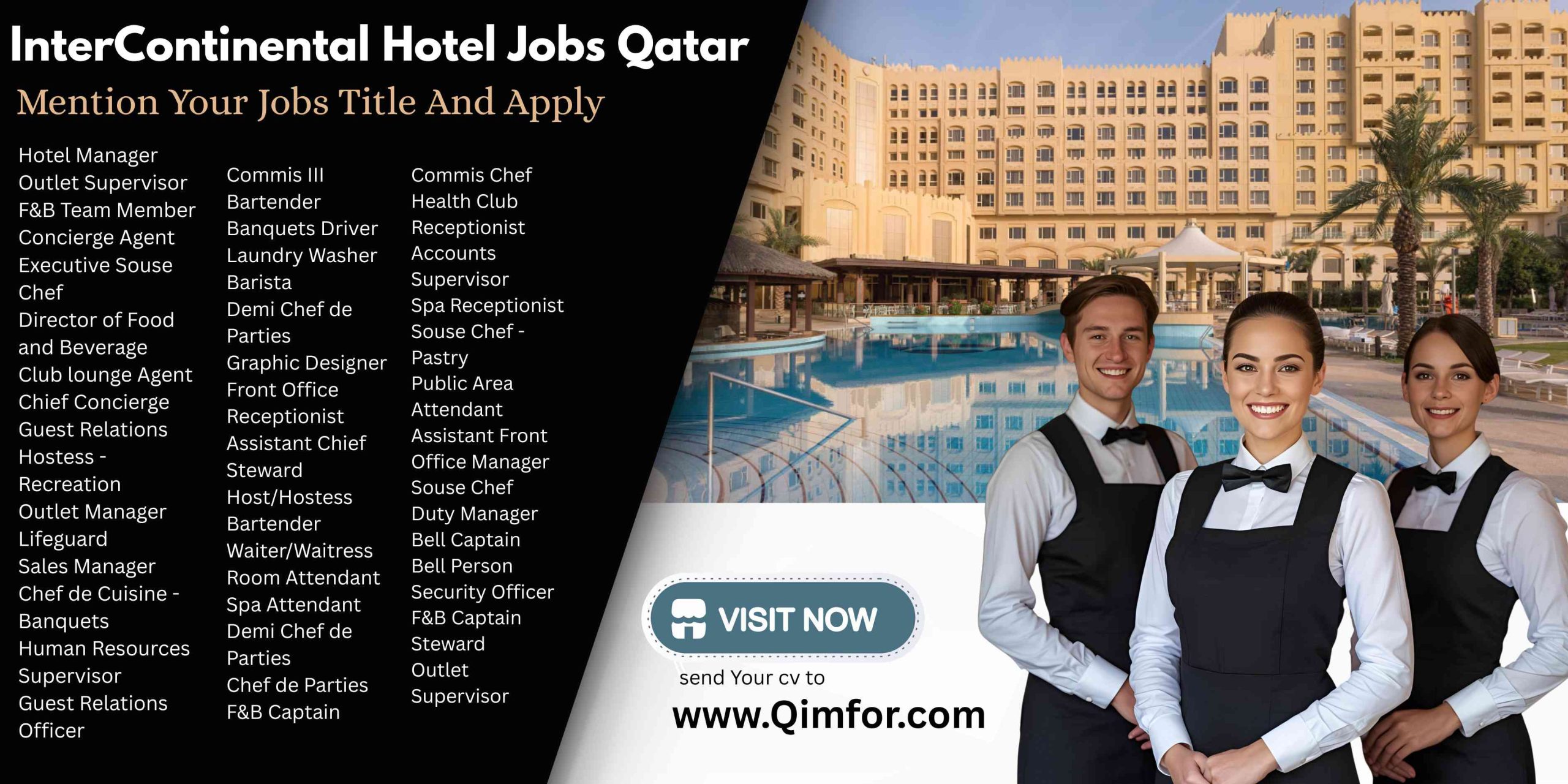 InterContinental Hotel Jobs Qatar
