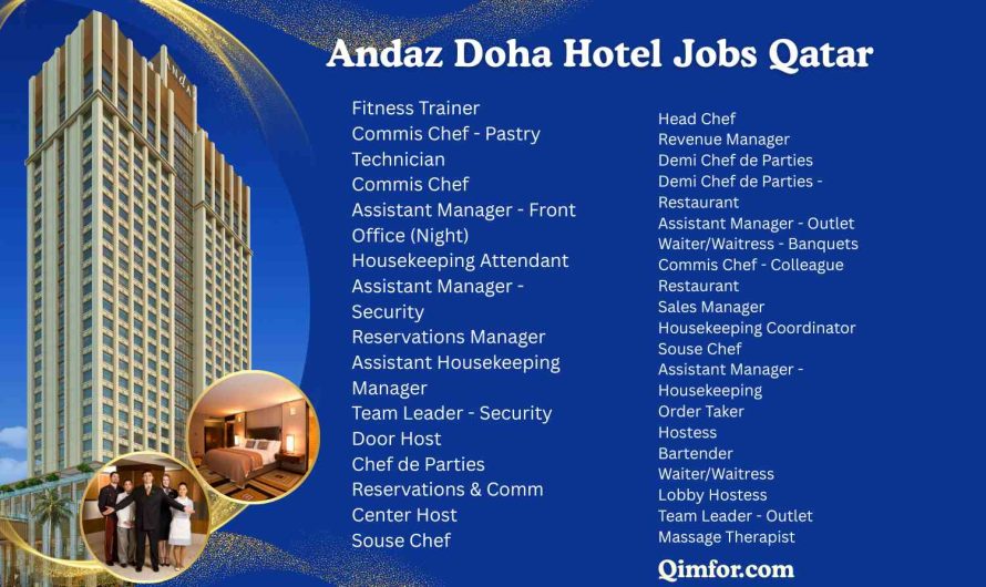 Andaz Doha Hotel Jobs Qatar