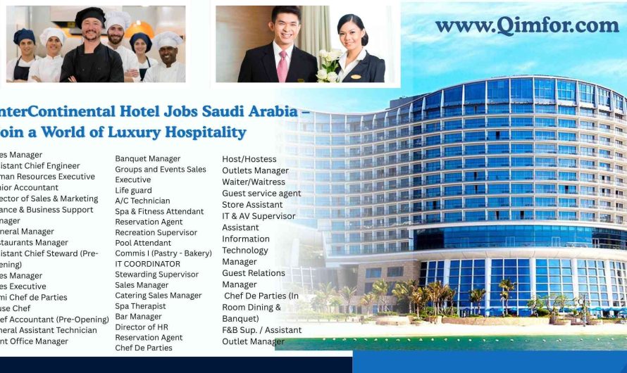 InterContinental Hotel Jobs Saudi Arabia – Join a World of Luxury Hospitality