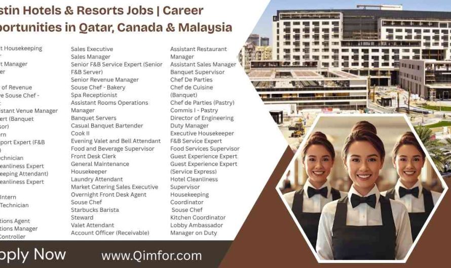 Westin Hotels & Resorts Jobs | Career Opportunities in Qatar, Canada & Malaysia