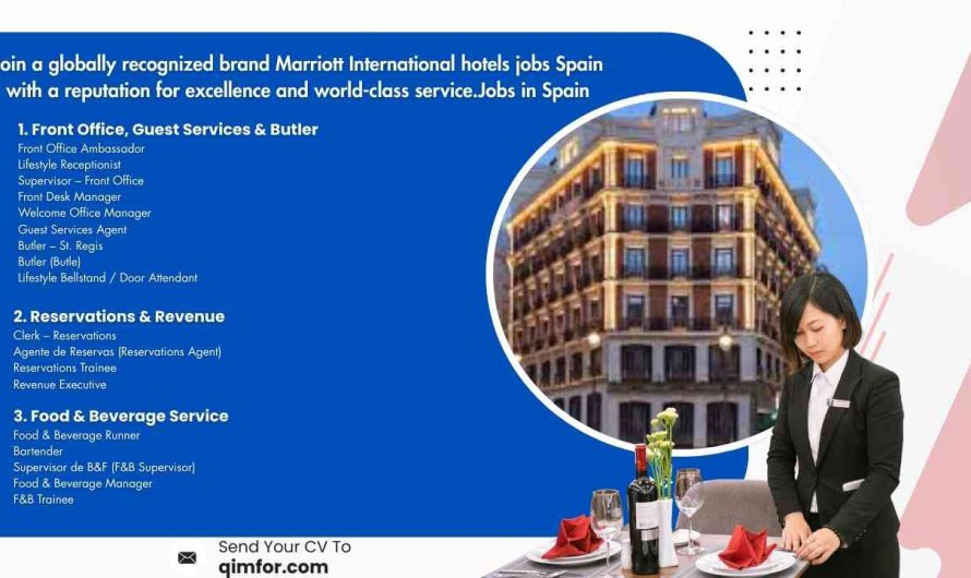 Join a globally recognized brand Marriott International hotels jobs Spain