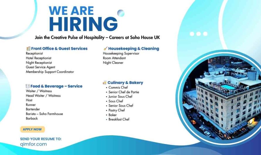Join the Creative Pulse of Hospitality – Careers at Soho House UK
