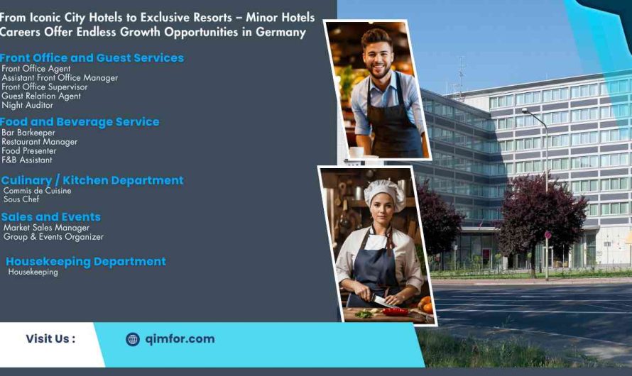 From Iconic City Hotels to Exclusive Resorts – Minor Hotels Careers Offer Endless Growth Opportunities in Germany