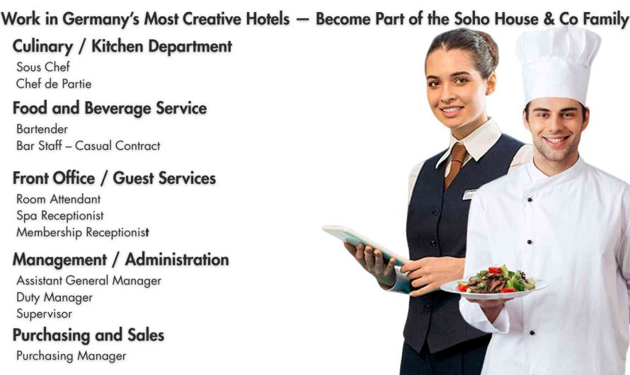 Work in Germany’s Most Creative Hotels — Become Part of the Soho House & Co Family