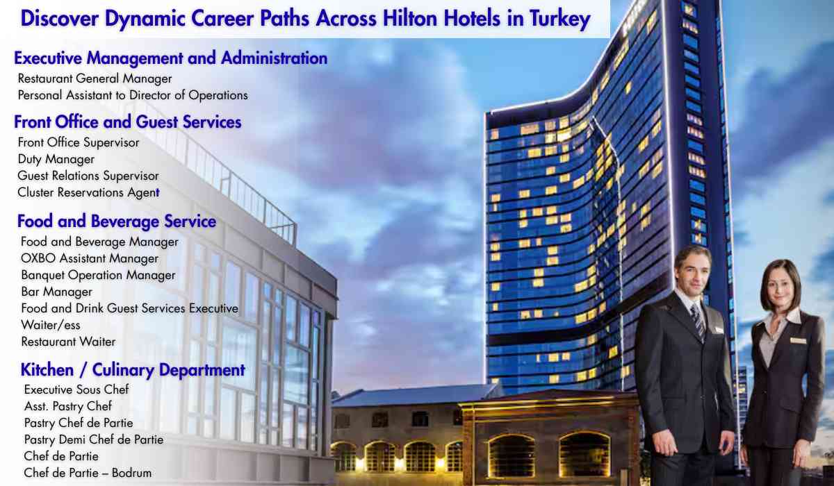 Discover Dynamic Career Paths Across Hilton Hotels in Turkey