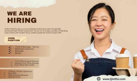 Andaz Hotel Europe – Hiring Now