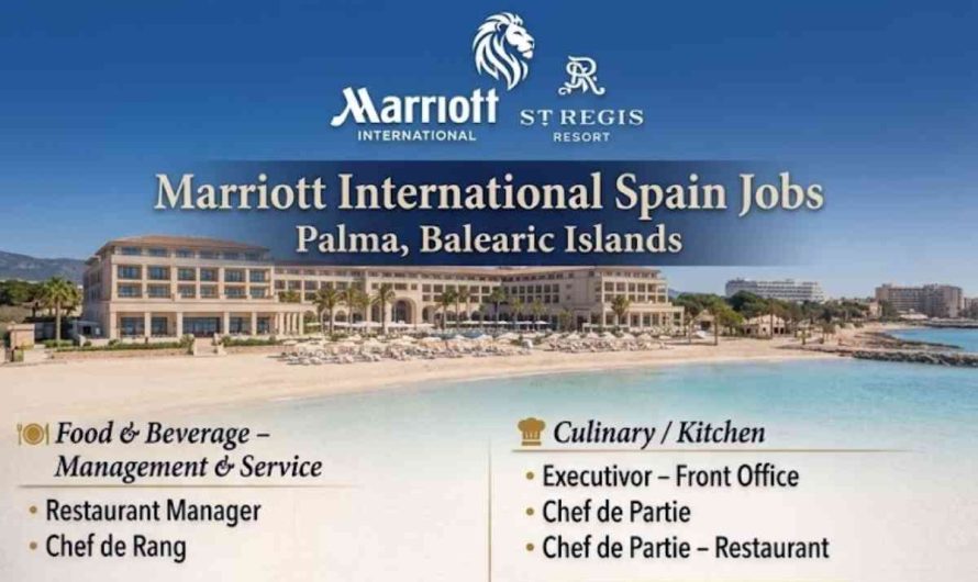 Marriott International Spain Jobs – Palma, Balearic Islands