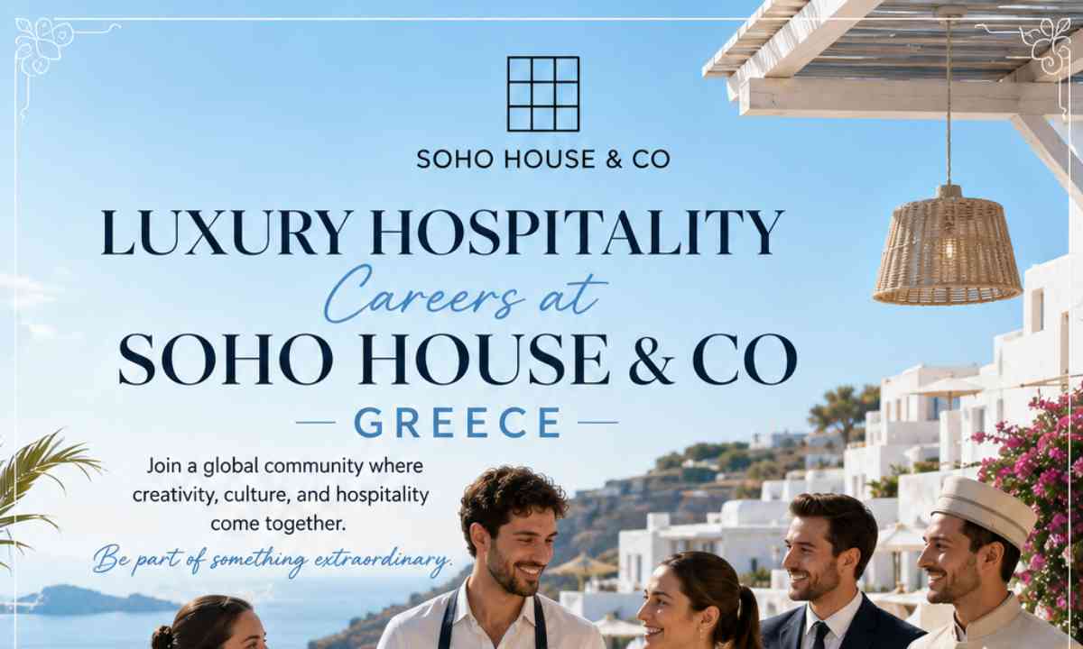 Luxury Hospitality Careers at Soho House & Co Greece